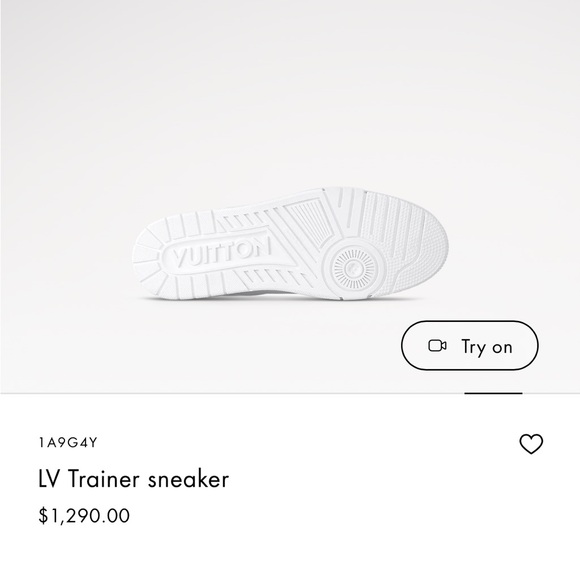 Louis Vuitton training sneaker - Picture 7 of 14